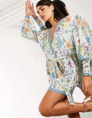 asos robe fleurs