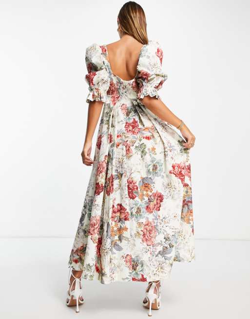 Asos on sale robe fleurie