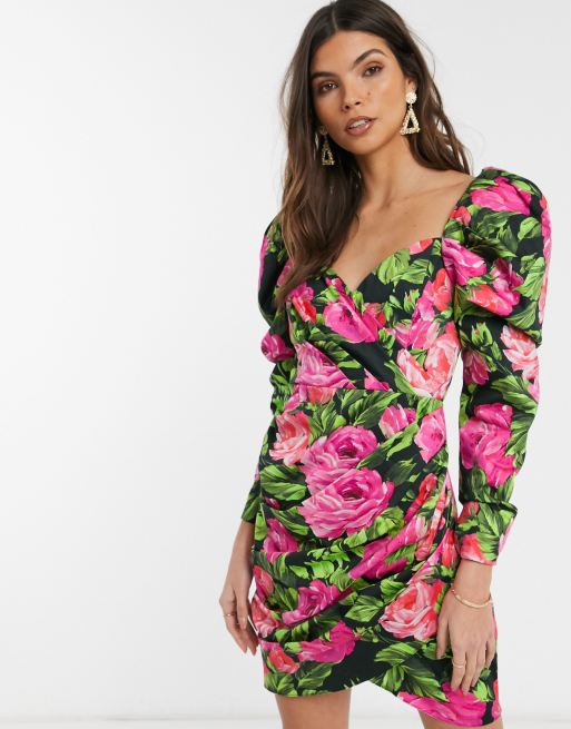 Asos on sale robe fleurie