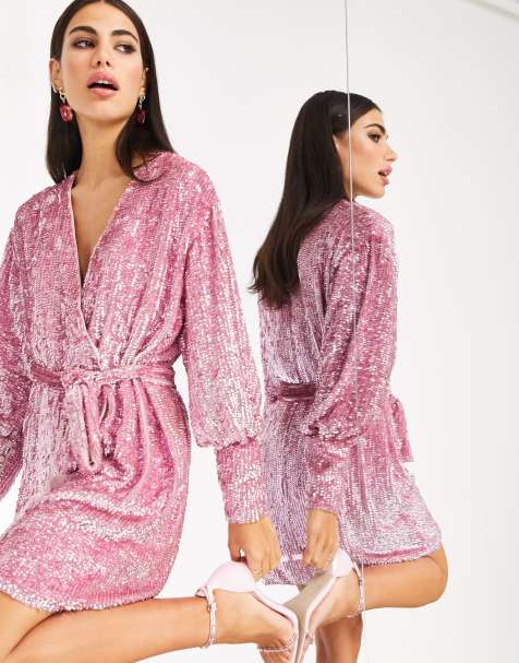 asos robe a sequin