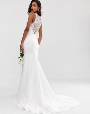asos mariage robe