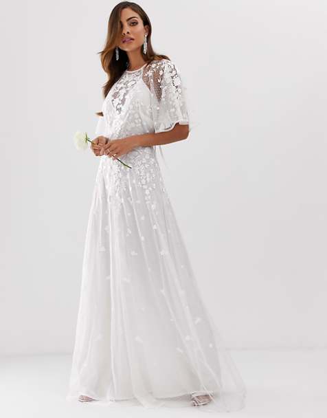 Robes De Mariée Robes Courtes De Mariage Sirène Dos Nu Asos