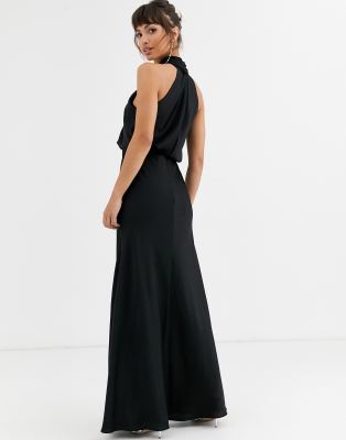 asos robe longue dos nu