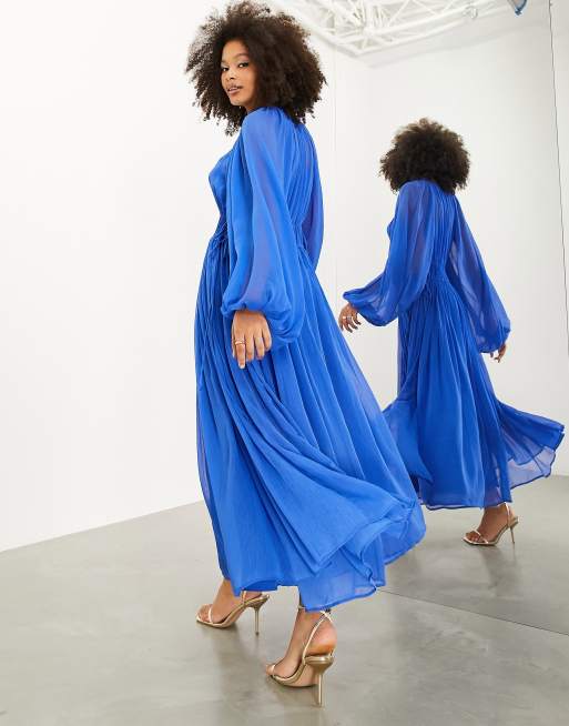 Asos robe bleu new arrivals