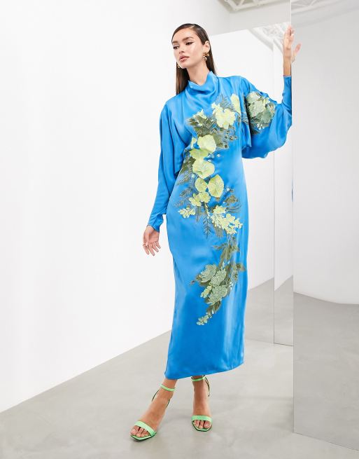 Robe bleu online asos