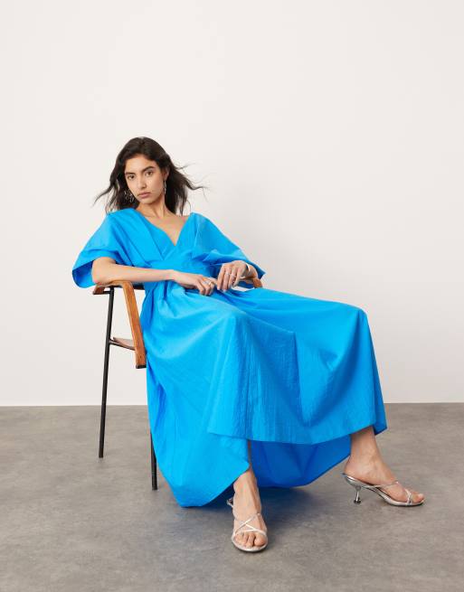 Robe shops asos bleu