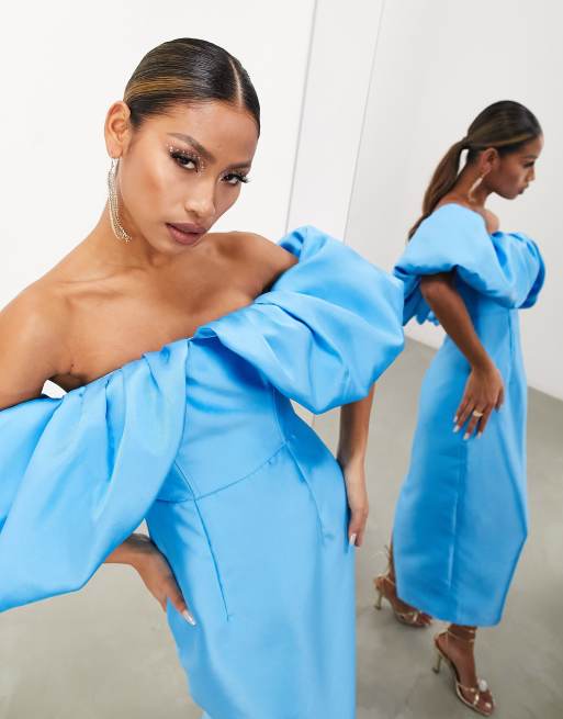 Robe best sale bleu azur