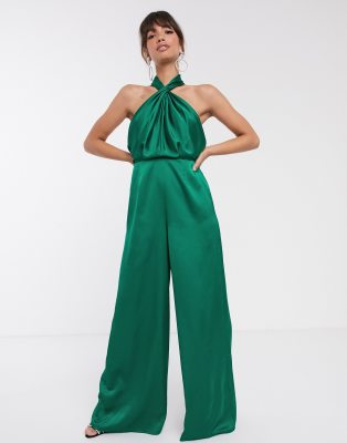 formal halter jumpsuit