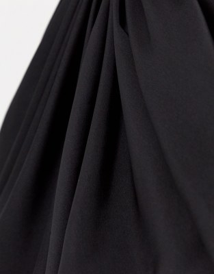 asos edition ruched halter neck maxi wedding dress