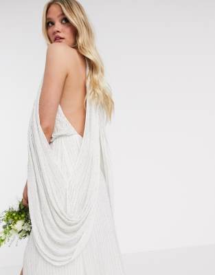 asos beaded dress