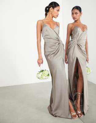 sage green maxi dress