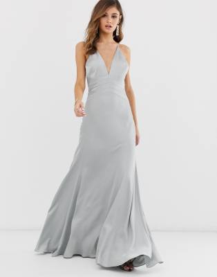 satin maxi dress asos