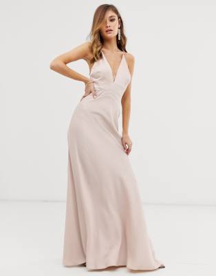 asos satin dress