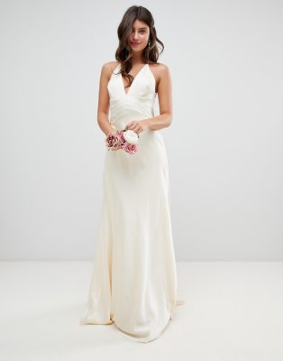 fishtail wedding guest dress