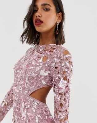 asos sequin dress sale