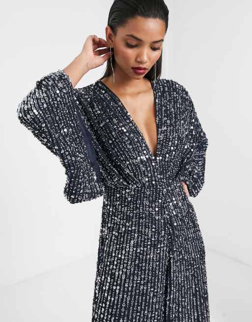 Asos sequin cheap kimono