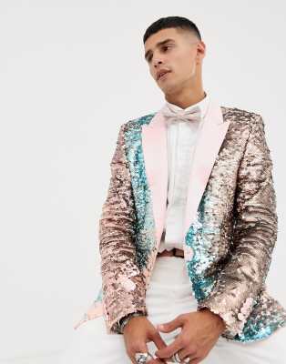 sequin suit asos