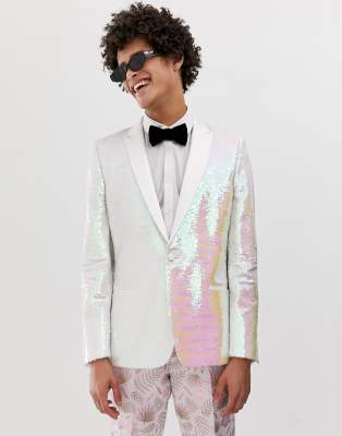 sequin suit asos