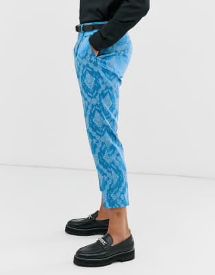 pantalon slim cropped