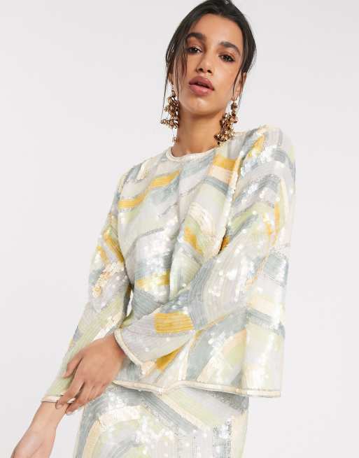 asos edition sequin