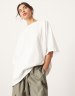 Topshop oversized throw on blazer in black
