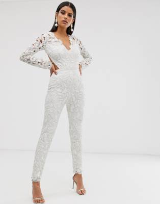 asos glitter jumpsuit