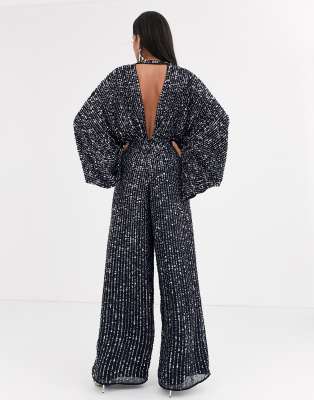 tall glitter jumpsuit