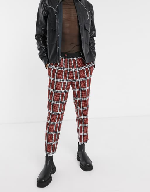 jacquard trouser suit