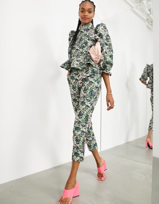 Asos floral pants sales