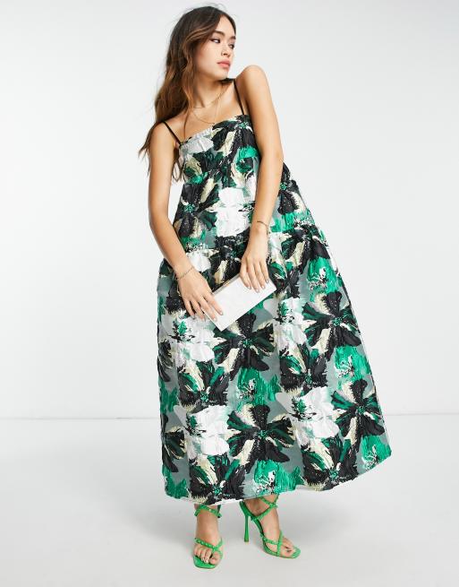 Asos midi jaquard skirt sale