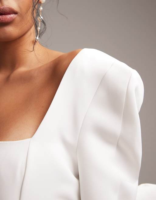 ASOS Edition Toby Vestito da sposa appariscente color avorio