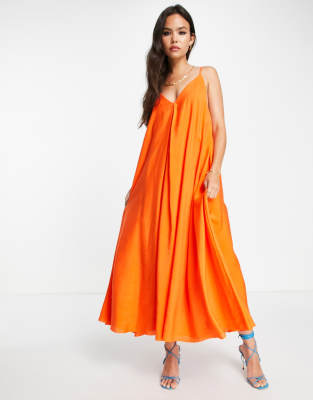 asos viscose dress