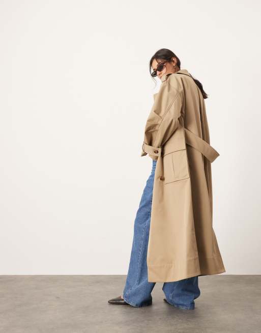 ASOS EDITION Trench coat oversize avec poches Camel