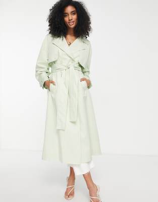 ASOS Edition Belted Slouchy Trench Coat