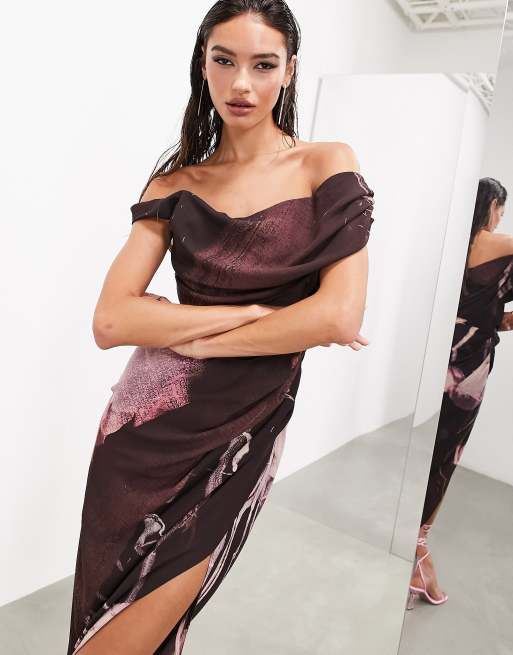 Asos robe bardot hotsell