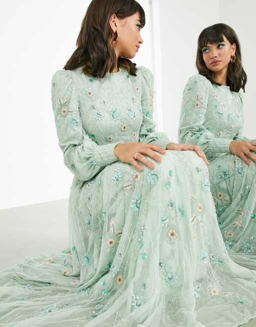 Asos vestito sale lungo fiori