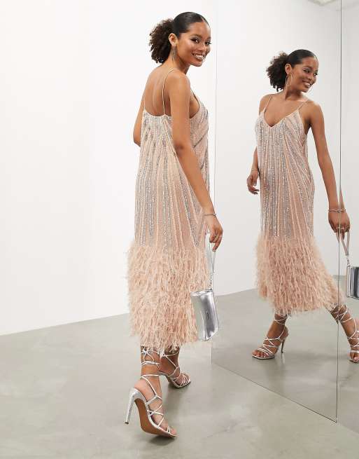 Scarpe per vestito rosa hot sale cipria