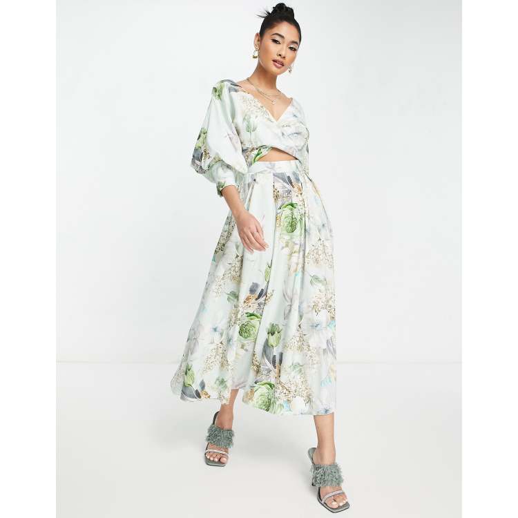 Asos hotsell tropical dress