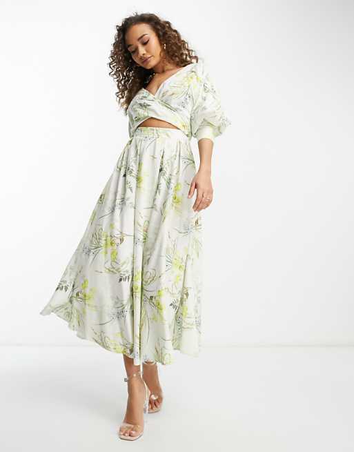 Botanical Linen - White/Multi Botanical Linen - White/Multi