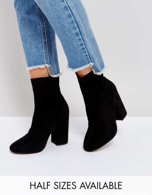 ASOS ELABORATE Bottines effet chaussettes