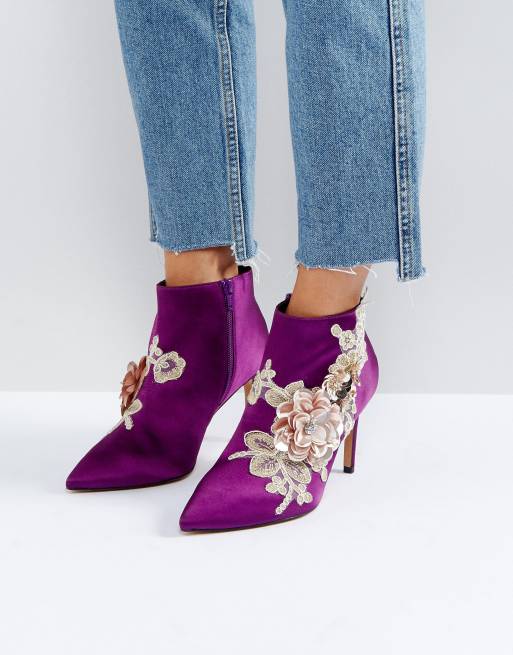 Embellished boots outlet ankle