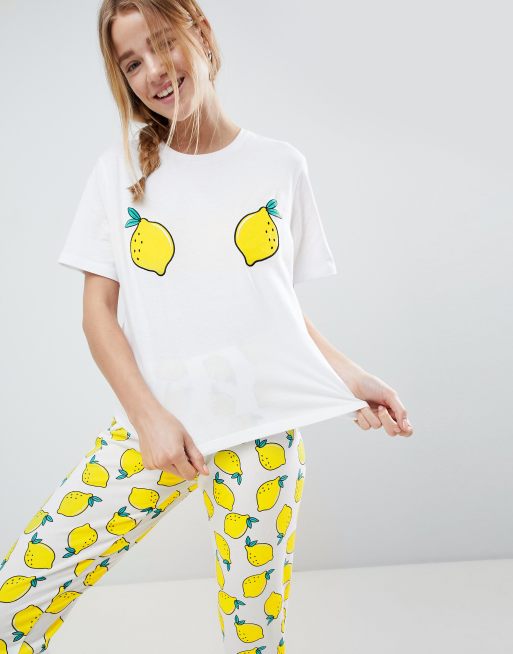 Lemon pyjamas best sale