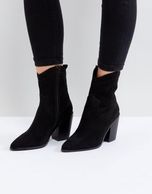 ASOS ESLYN Western Boots-Black