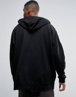 asos black hoodie