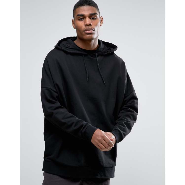 hoodie oversized black