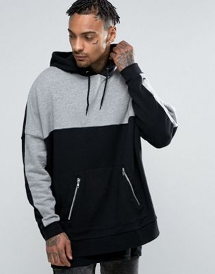 extreme cut out hoodie