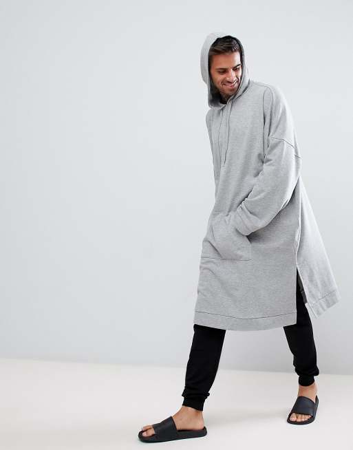 Asos oversized 2024 longline hoodie