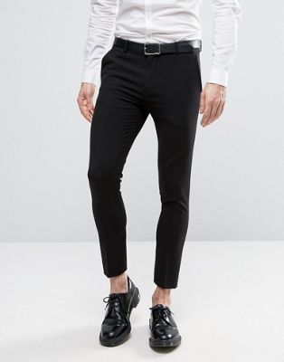 super skinny black pants