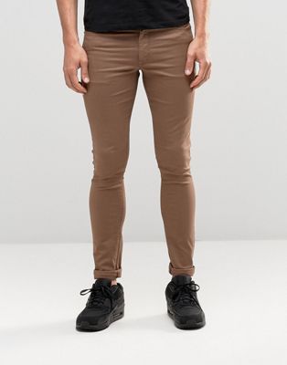 brown skinny pants