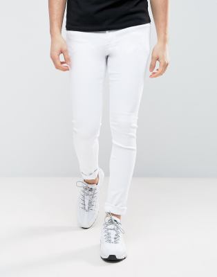 white super skinny jeans